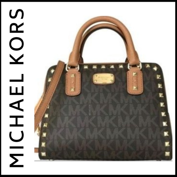 Michael Kors Handbags - NWT MICHAEL KORS Studded Satchel/Crossbody Bag